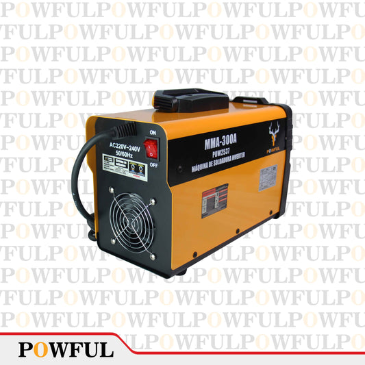 Soldador Inverter MMA 300 Amp – POWFUL
