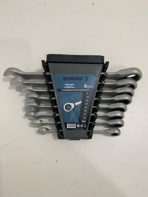 Juego De Llave Comb Con Carraca 8pcs