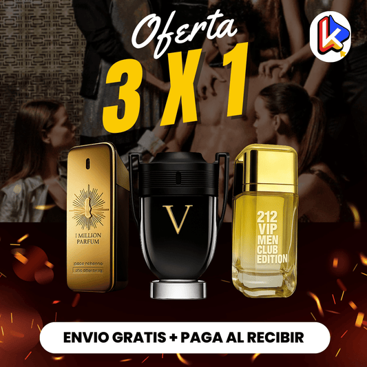 KIT PERFUMES SEDUCTOR