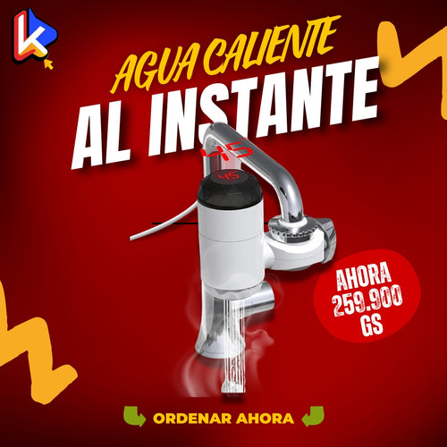 Agua Caliente al Instante 🔥⏳