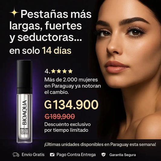 BIOAQUA PRO  – Sérum Alargador de Pestañas