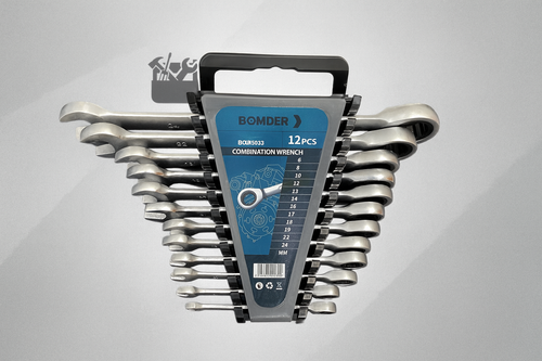 Juego de Llaves Combinadas BOMDER – 12 Piezas (6mm a 24mm)