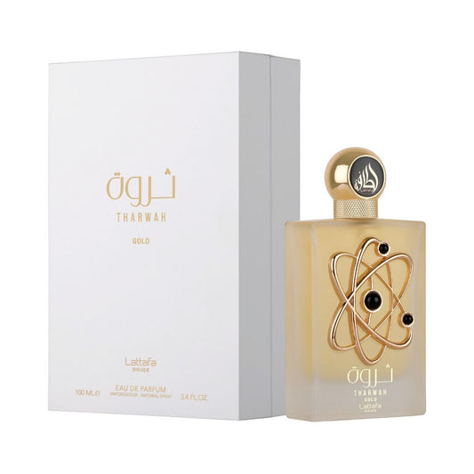PERFUME LATTAFA THARWAH GOLD EAU DE PARFUM 100ML