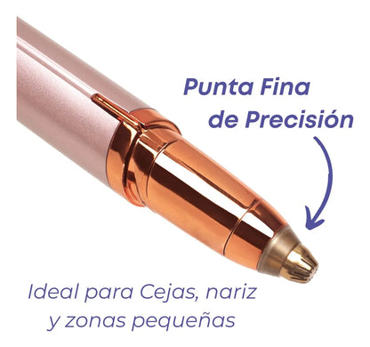 Bolígrafo depilador 2 en 1