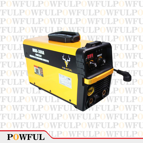 Soldador Inverter MMA 300 Amp – POWFUL