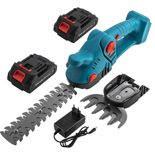 Podadora/Cortasetos 2 en – Inalámbrica 21V (2 Baterías)